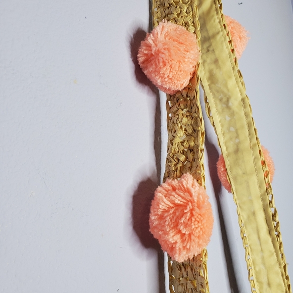 Shiraleah Rio Straw Pom-Pom Shoulder Bag - Picture 8 of 11